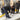 Southern Ropes technicians splicing a large-diameter rope together in the workshop
